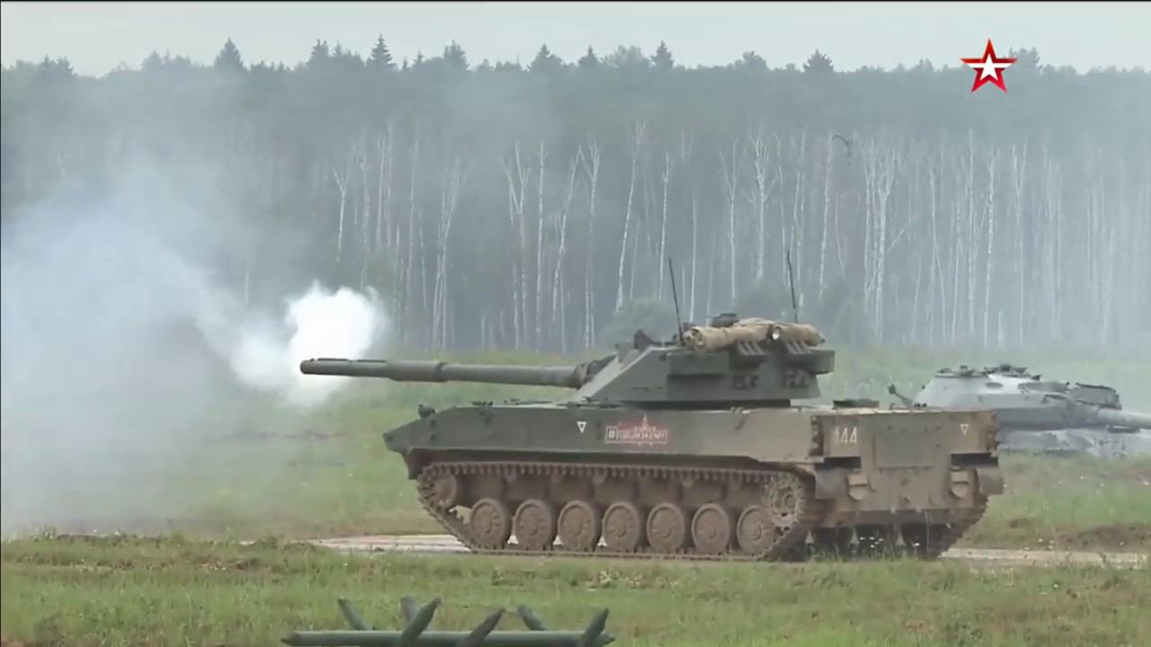 Динамический показ техники третьего дня форума «Армия-2019»