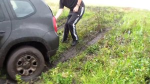 Дастер на бездорожье-1 Попадос-2. "Черный встал" (17.08.13 )