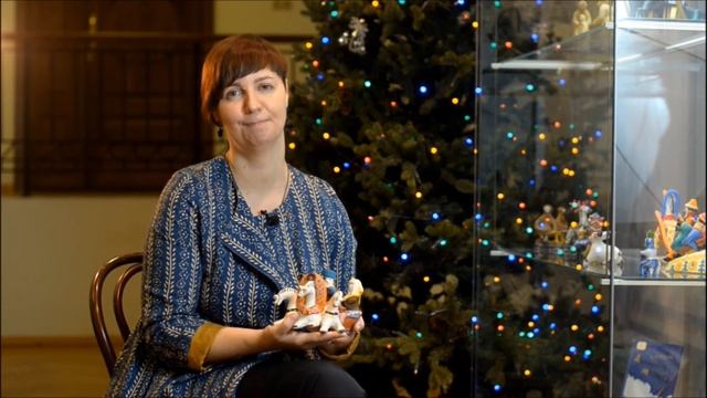 «Зимние забавы». Каргопольская игрушка