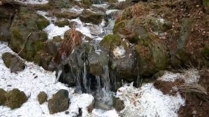 Водопад Каменные губы около Глубоченского пруда