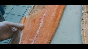 Как правильно разделать семгу!)