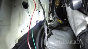 Электропривод багажника с кнопкой и доводчиком