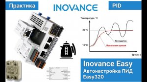 PID. Inovance Easy. Настраиваем ПИД-регулятор на ПЛК Инованс с помощью функции авто-настройки.