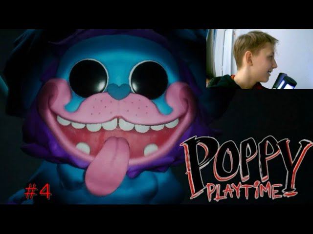 Poppy Playtime Chapter 2 | Пи Джей Мопс Гусеница охотится за мной! #4 смотреть онлайн