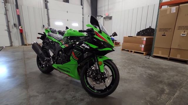 The 2024 Kawasaki Ninja ZX-6R New Colors!