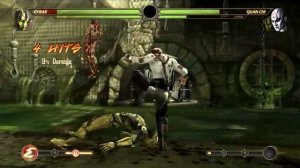 проходим  лестницу за сайрекса и сектора на эксперте в Mortal kombat 9 на PC