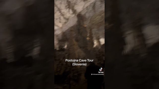 Postojna Cave Train Ride  #slovenia #cave #adventure #travel