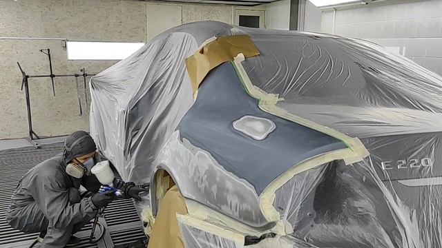 ремонт задней арки с расшлифовкой до металла HB BODY989/QUICK LINE 3405 смотреть онлайн