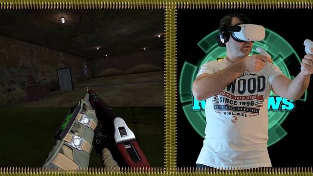 Shooting & Modifying Realistic Guns on Oculus Quest 2! AB AETERNO Free SideQuest gun range demo gam смотреть онлайн