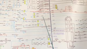 Схема электровоза ЭП1