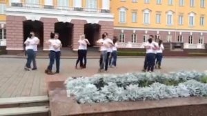 Flashmob kizomba Izhevsk paderosa 06.09.15