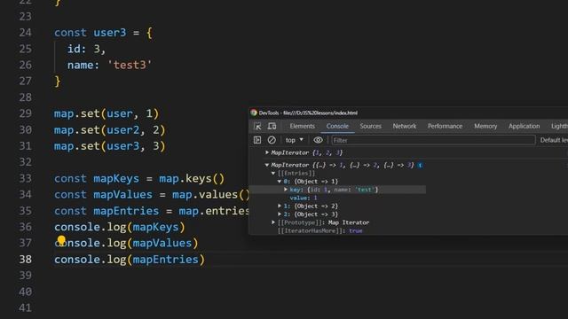 09. Коллекции Map и Set в JavaScript смотреть онлайн