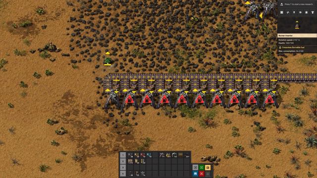 Factorio. Добыча ресурсов.