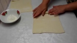 Слоеное печенье Ушки | Очень простой рецепт