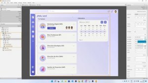 Microsoft Teams UI in JavaFX | Dashboard Design Part. 2