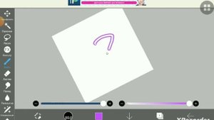 как сделать крутую кисть в приложении ibis paint X  легко??