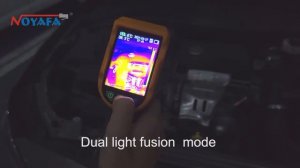 NF-522 Industrial Thermal Imager | How to  Preliminary diagnosis of car engine failure|Tutorial