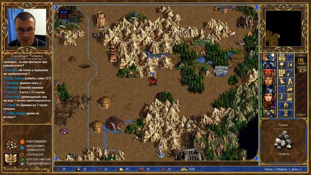 HoTA: Моя Синяя Темница VS Красного Инферно Falcone, JC, 7-ая игра смотреть онлайн