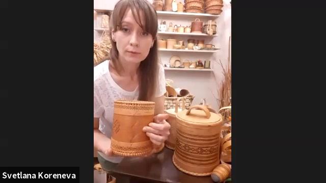 Russian-Style Birch Bark Weaving and Decoration with Svetlana Koreneva смотреть онлайн