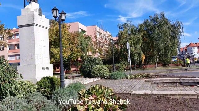 Классные дороги в Венгрии. 30 км от города Чоп на территории Венгрии маленький городок Kisvárda смотреть онлайн