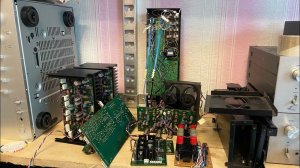 Sansui au-a907 Профилактика. Часть 2