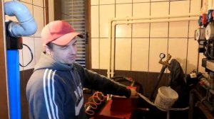 Промывка системы отопления дома 150 м2