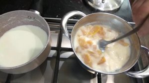 Тыквенная каша с рисом/изюмом. Pumpkin porridge with rice and raisins.