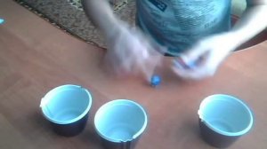 Фокус с напёрстками и тремя шариками и его секрет.