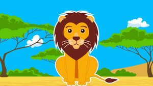 Дикие Животные Африки. Про Львов Мультик для Детей. Развивающий мультфильм. Дикие животные для детей