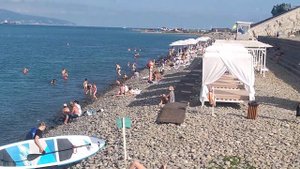 #НОВОРОССИЙСК ПЛЯЖ МАЛАЯ ЗЕМЛЯ 15.06.2023 ( ЖИВУ НА ЧЁРНОМ МОРЕ
