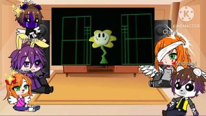 Afton Family React's To Sans and papyrus song