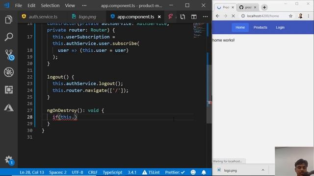 Adding Registration And Logout | Angular | Demo | 0009-18 смотреть онлайн