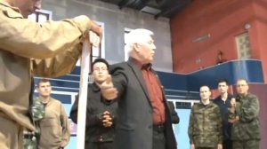 Русский рукопашный бой, Russian hand to hand combat..Система Кадочникова  защита от удара палкой ч2