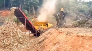 Измельчитель древесины и отходов DH3500