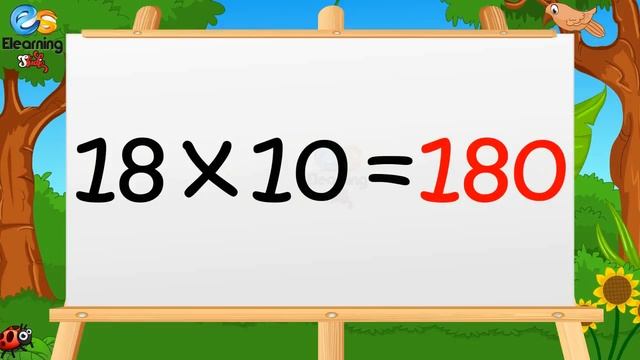 Learn Multiplication Table of Eighteen 18 x 1 = 18 - 18 Times Tables смотреть онлайн