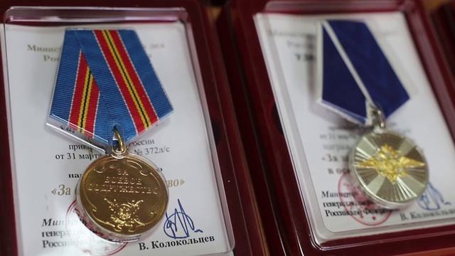 Сотрудники МВД по Луганской Народной Республике награждены ведомственными наградами
