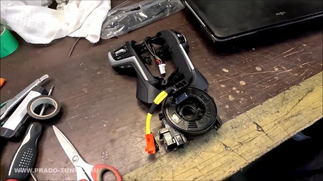 Установка кнопок на руль Прадо 150 - Автотехцентр Prado Tuning смотреть онлайн