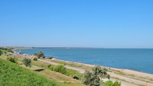Ейск: пляж Каменка, район гостиницы "Виста"