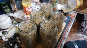 Расфасовали грибную икру по банкам?. Жизнь вахтовика. Как сделать икру из грибов