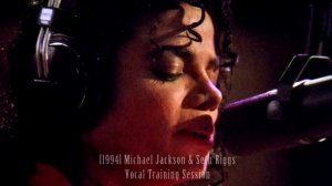 Michael Jackson & Seth Riggs Vocal Training Session