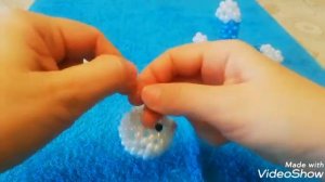 DIY Figurine "Bear" from beads  ?. Part #1.  DIY Фигурка "Мишка" из бусин ?. Часть #1.