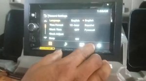 Seting Sony XAVW600  6.2" Monitor TV Mobil Blutooth