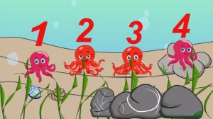 Счет от1 до 10. Подводный мир.