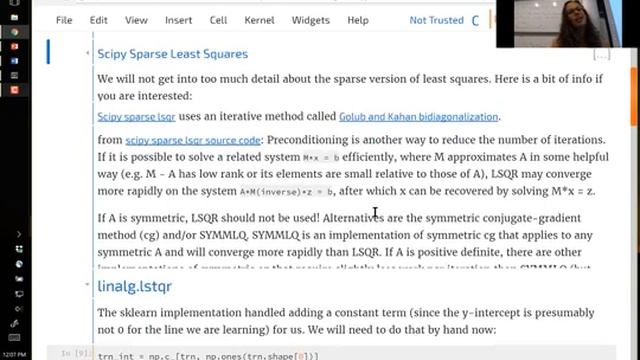 Computational Linear Algebra 8: Numba, Polynomial Features, How to Implement Linear Regression смотреть онлайн