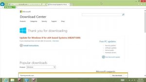 Не удается загрузить обновления Windows 8.1
