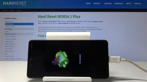 NOKIA 1 Plus Wipe Cache Partition by Recovery Mode