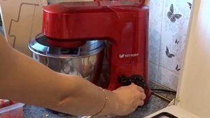 Готовим зефир. Обзор планетарного миксера KitFort KT-1354.