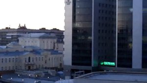 Вид из окна отеля Азимут - Новосибирск