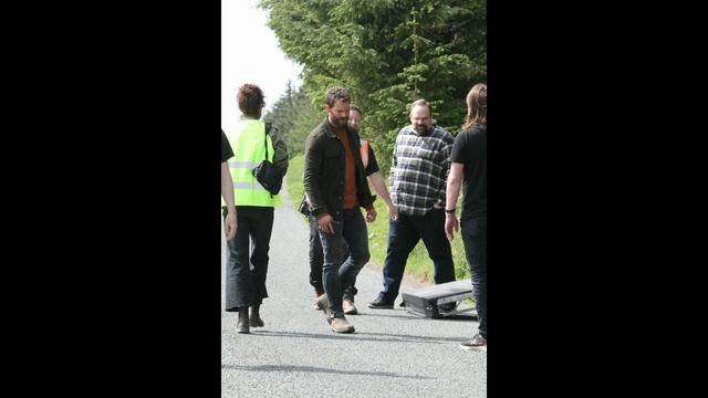 NEW!! JAMIE DORNAN on the set of the 2nd season of 'The Tourist' in Wicklow Ireland ! ?✨ May-25-202