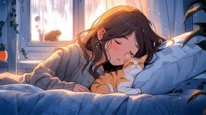 Sleepy Lofi for a sweet dream💤 Deep sleeping music for lazy days  ~ Beats to sleep/relax/study to